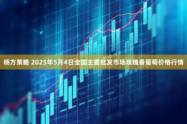 杨方策略 2025年5月4日全国主要批发市场玫瑰香葡萄价格行情