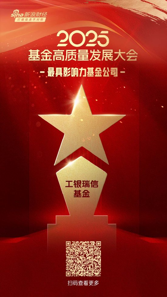 普汇网 2025公募基金荣誉榜：工银瑞信基金获得最具影响力基金公司、投资者获得感最高头部基金公司等6项大奖